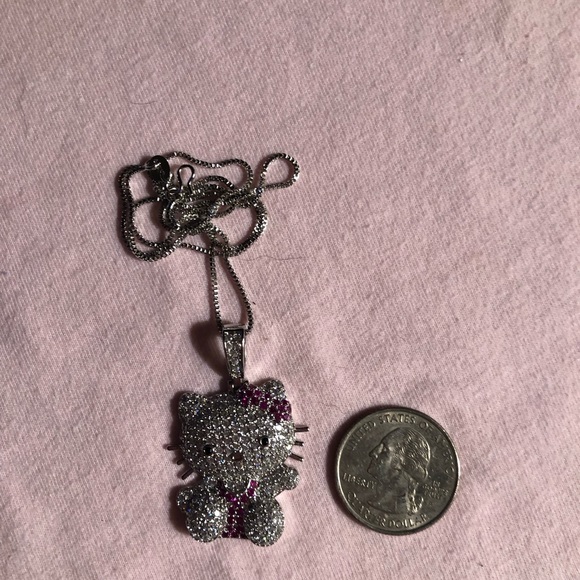 NWT Hello Kitty Bling Necklace! - Picture 7 of 12